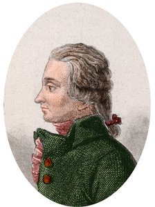 صورة لفرانسوا إيمانويل (فرانسوا إيمانويل) ديمسكيرك ، فيسكونت تولونجون (1748-1812) مؤرخ وسياسي فرنسي. نقش من عام 1876. بواسطة فنان غير معروف