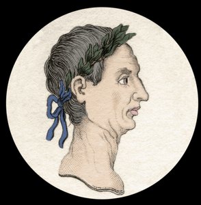 صورة لجايوس يوليوس قيصر (ثم جول سيزار) (100-44 قبل الميلاد). بواسطة فنان غير معروف