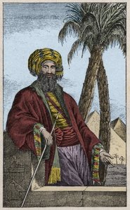 صورة جيوفاني باتيستا (جيانباتيستا) بيلزوني (1778-1823) ، مستكشف وعالم آثار إيطالي ، قام باكتشافات أثرية مهمة في مصر - صورة جيوفاني باتيستا بيلزوني (1778-1823) ، مستكشف وعالم آثار إيطالي ، نقش بواسطة فنان غير معروف
