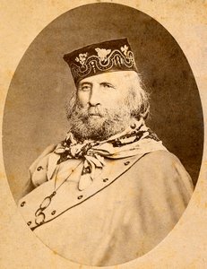 صورة جوزيبي غاريبالدي (1807-1882) 1875. بواسطة فنان غير معروف