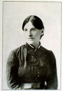 صورة جوزيبينا ريموندي (1841-1918) زوجة باتريوت وأبطال الإيطالي Risorgimento جوزيبي غاريبالدي (1807-1882) بواسطة فنان غير معروف
