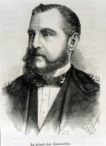 صورة للدوق الأكبر قسطنطين (1779-1831) ، نائب ملك بولندا. نقش نهاية القرن التاسع عشر في "هيستوار دو فرانس" له. مارتن. بواسطة فنان غير معروف