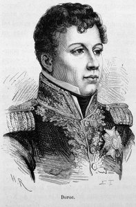 صورة لجيرو كريستوف ميشيل دوروك (1772-1813). نقش نهاية القرن التاسع عشر في "هيستوار دو فرانس" له. مارتن. بواسطة فنان غير معروف