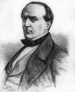 بورتريه هيبوليت فورتول (1811-1856). وزير البحرية ووزير التعليمات العامة. نقش من عام 1866. بواسطة فنان غير معروف