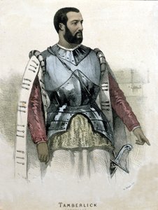 صورة من التينور الإيطالي إنريكو تامبرليك (1820-1869) في أوتيلو بواسطة جيوشينو روسيني بواسطة فنان غير معروف
