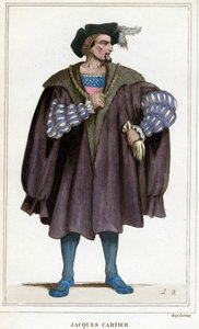 صورة جاك كارتييه (1491 - 1557). بواسطة فنان غير معروف