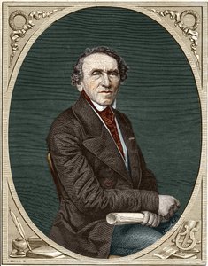 صورة لجاكوب ليبمان مييربير (1791-1864) ، الملحن الألماني. بواسطة فنان غير معروف