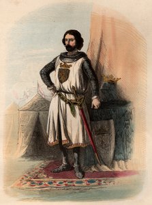 صورة جون (يوهان) الأول من برابانت ، المعروفة باسم المنتصر (1253-1294) ، كانت دوق برابانت من 1267-1294 ودوق ليمبورغ من 1288-1294. نقش من عام 1868 في "Histoire de Belgique من العصور البدائية إلى نهاية عهد ليوبولد الأول" " بواسطة فنان غير معروف
