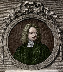 صورة جوناثان سويفت. كاتب أيرلندي (1667 إلى 1745). بواسطة فنان غير معروف