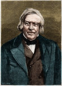 صورة لجول ميشليه ، مؤرخ وكاتب فرنسي (1798-1874). بواسطة فنان غير معروف