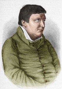 صورة لكارل فيلهلم فريدريش فون شليغل (1772-1829) فيلسوف وناقد وكاتب الحركة الرومانسية الألماني بواسطة فنان غير معروف