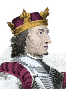 صورة للملك إتيان (ستيفن) دي بلوا (1096-1154) ، آخر ملوك إنجلترا النورمانديين. بواسطة فنان غير معروف