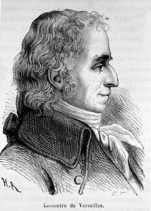 صورة لوران لوكوانتر ديت لوكونتر دو فرساي (1742-1805) ، سياسي فرنسي. بواسطة فنان غير معروف