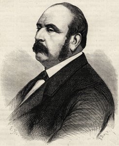صورة ليدرو رولين (ليدرو رولين) (1807-1874) ، سياسي فرنسي. نقش القرن التاسع عشر. بواسطة فنان غير معروف