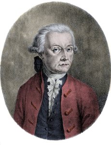 صورة ليوبولد موزارت (1719-1787) ، والد فولفغانغ أماديوس موزارت (1756-1791). بواسطة فنان غير معروف