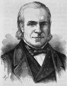 صورة لويس أنطوان غارنييه (صفحات غارنييه) (1803-1878). نقش نهاية القرن التاسع عشر في "هيستوار دو فرانس" له. مارتن. بواسطة فنان غير معروف