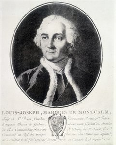 صورة لويس جوزيف ، ماركيز دي مونتكالم (1712-1759) ، الجيش الفرنسي. بواسطة فنان غير معروف