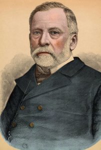 صورة لويس باستور (1822-1895) ، الكيميائي وعالم الأحياء الفرنسي. بواسطة فنان غير معروف