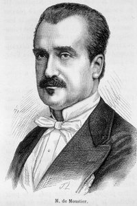 صورة شخصية لـ M. de Moustier بواسطة فنان غير معروف