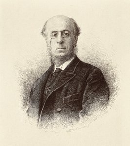 صورة لمانويل سيلفا واي لا فيليوز (1830-1892) ، سياسي إسباني. مدريد. نقش المكتبة الوطنية. بواسطة فنان غير معروف