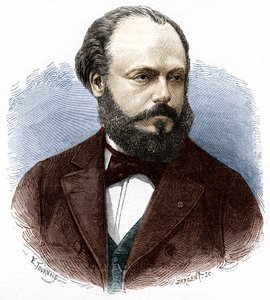 صورة لمارسيل ديبريز (1843-1918) ، مهندس وعالم فيزيائي فرنسي. بواسطة فنان غير معروف