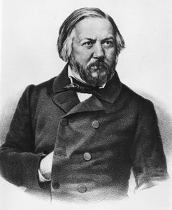 صورة ميخائيل إيفانوفيتش جلينكا 1804-1857 ملحن روسي. بواسطة فنان غير معروف
