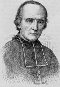 صورة للمونسينور داربوي (1813-1871) ، رئيس أساقفة باريس. نقش نهاية القرن التاسع عشر في "هيستوار دو فرانس" له. مارتن. بواسطة فنان غير معروف