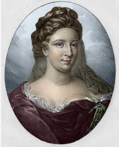 صورة للسيدة أنطوانيت ديشوليير (1634-1694) بواسطة فنان غير معروف