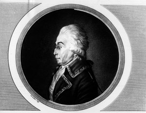 صورة لنيكولا لوكنر (1722-1794) ماريشال من فرنسا. نقش في "" مجموعة كاملة من اللوحات التاريخية للثورة الفرنسية ، في ثلاثة مجلدات. "" 1804. بواسطة فنان غير معروف