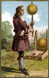 صورة لأوتو فون جويريك (Otto de Guericke بواسطة فنان غير معروف