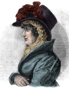 صورة للملكة كارولين من برونزويك (1768-1821) ، زوجة جورج الرابع ، ملك إنجلترا - كارولين من برونزويك ، ملكة بريطانيا العظمى وأيرلندا (1768-1821) ، زوجة جورج الرابع بواسطة فنان غير معروف