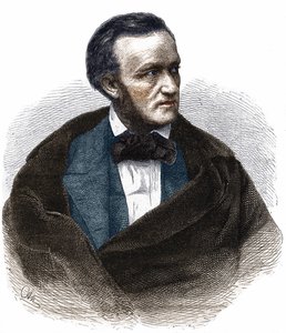صورة لريتشارد واجنر (1813 - 1883). بواسطة فنان غير معروف