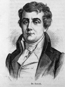 صورة للفيكونت لويس دي بونالد (1754 - 1840). بواسطة فنان غير معروف