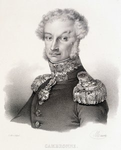 صورة للفيكونت بيير جاك إتيان كامبرون ، الجنرال الفرنسي (1770-1842). بواسطة فنان غير معروف