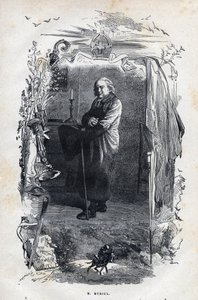 صورة لإيفيك ميريل - رسم غوستاف بريون (1824-1877) لـ "البؤساء - الجزء الأول: فانتين" بقلم فيكتور هوغو (1802-1885) 1862 بواسطة فنان غير معروف