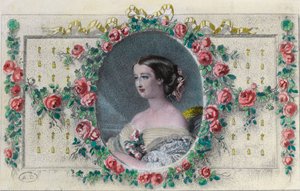 صورة للإمبراطورة الفرنسية أوجيني دي مونتيجو (1826 - 1920). نقش القرن التاسع عشر. مجموعة خاصة. بواسطة فنان غير معروف
