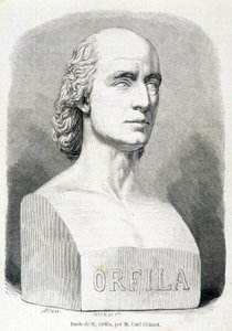 صورة للطبيب والكيميائي الفرنسي أورفيلا (1787 - 1853). بواسطة فنان غير معروف