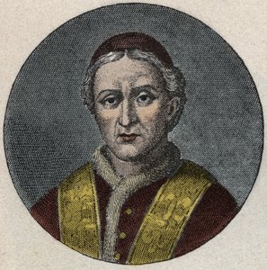 صورة البابا ليون الثاني عشر (ليو ، ليون) (1823-1829) بواسطة فنان غير معروف