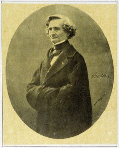 صورة للمؤلف هيكتور بيرليوز (1803-1869) عام 1858. بواسطة فنان غير معروف