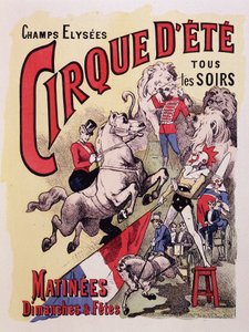 ملصق لـ Cirque d