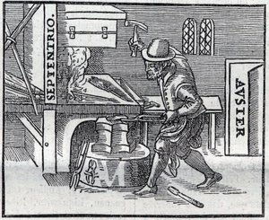 استنساخ نقش العمل الذي يرجع تاريخه إلى عام 1600 "De Magnete، Magneticisque Corporibus، et de Magno Magnete Tellure" (أو المغناطيسية والأجسام المغناطيسية ، والمغناطيس العظيم للأرض) بواسطة William Gilbert (أو William Gylberde بواسطة فنان غير معروف
