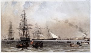 Royal Yacht of England بواسطة فنان غير معروف