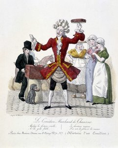 الممثل الكوميدي سونغ ميرشانت ، ج. 1820 بواسطة فنان غير معروف