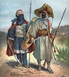 الطوارق عام 1892. بواسطة فنان غير معروف