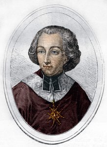 صورة إيتيان دي لومي دي برين (1727-1794) ، مطبق فرنسي وسياسي. نقش من عام 1866. بواسطة فنان غير معروف