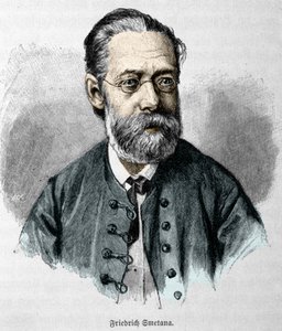 صورة بدريش سميتانا (1824-1884) ، الملحن التشيكي وعازف البيانو. بواسطة فنان غير معروف