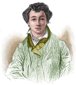 صورة كريستيان يوهان هاينريش هاينه (1797-1856) ، شاعر وصحفي ألماني. بواسطة فنان غير معروف