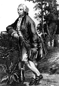 صورة لديفيد هيوم. الفيلسوف الاسكتلندي (1711 حتى 1776). بواسطة فنان غير معروف