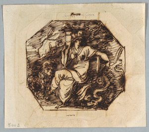 رسم، سيريس، 1810 تقريباً بواسطة فنان غير معروف