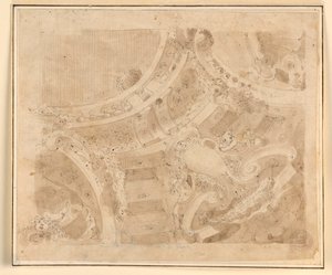 رسم، تصميم لسقف، 1700-1750